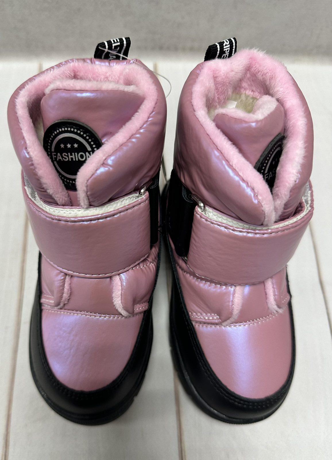 Дутики зимові для дівчато Kimboo р. 23 14,7 см Рожевий - фото 5 Дутики зимові для дівчато Kimboo р. 23 14,7 см Рожевий - фото 5