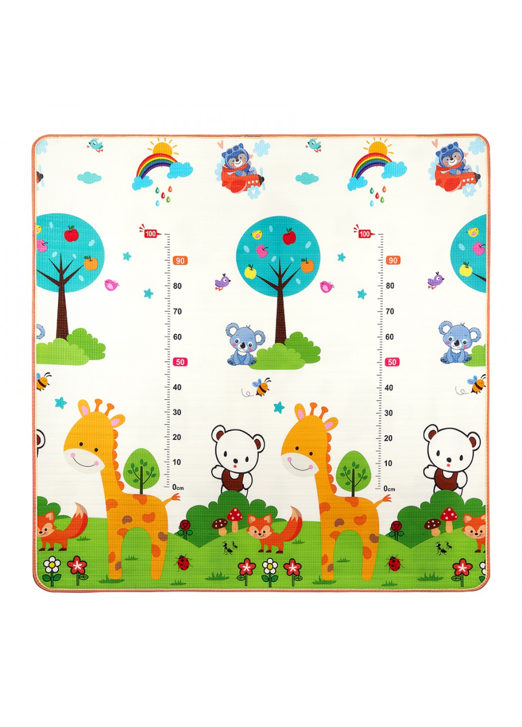 Развивающий детский коврик 4FIZJO KIDS 180х180х1 см (4FJ0161)