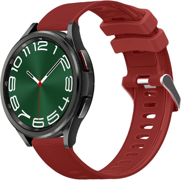 Ремешок Bend для Galaxy Watch 6 Classic 47 мм Wine (39225-42)
