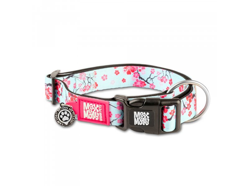 Ошейник для животных Max&Molly Smart ID Collar Cherry Bloom M (24762994)