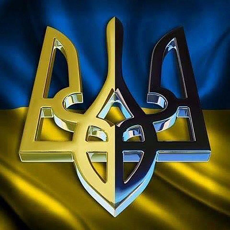 Набор алмазной вышивки Герб Украины (КДИ-0420)