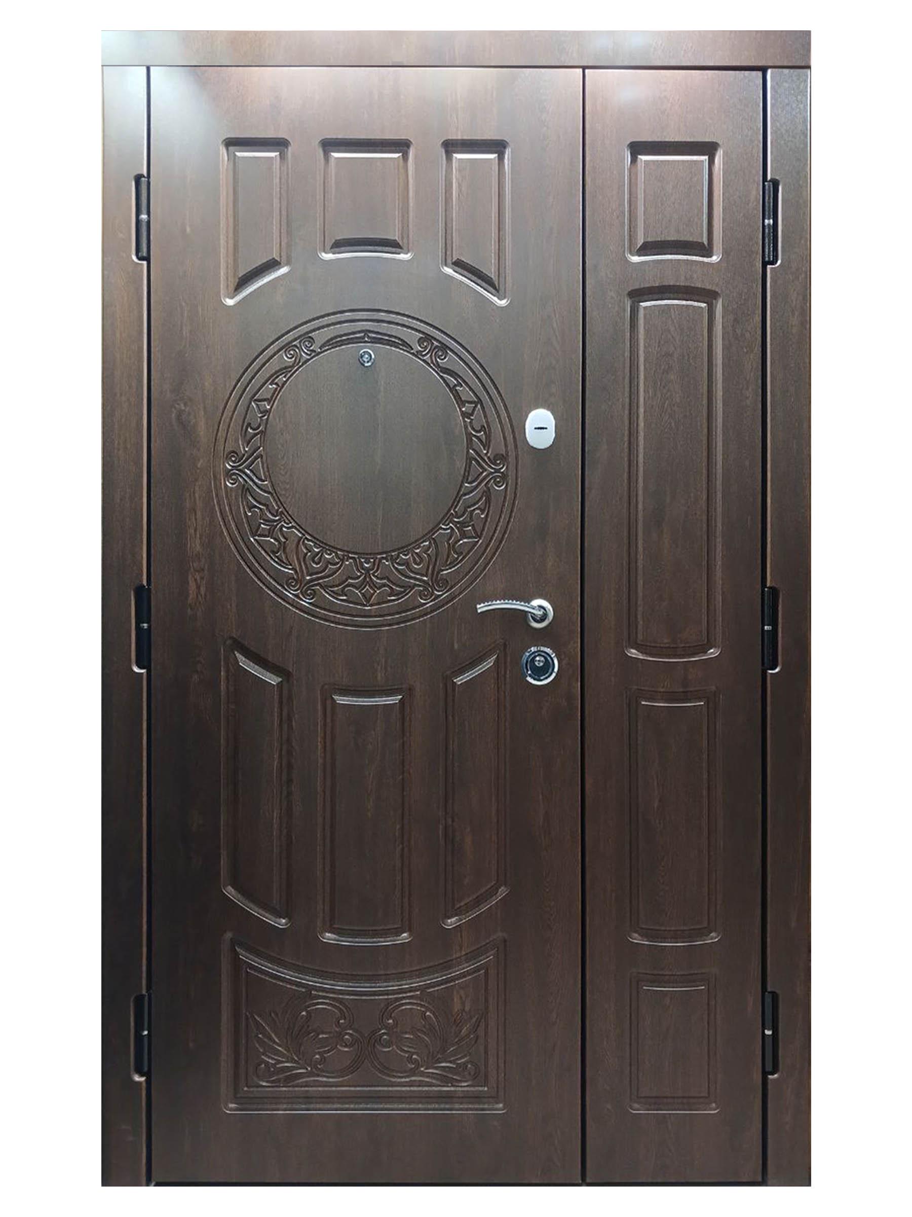 Двері вхідні Максимум CP15 Vin 2040х1200 мм Горіх натуральний (7230217)