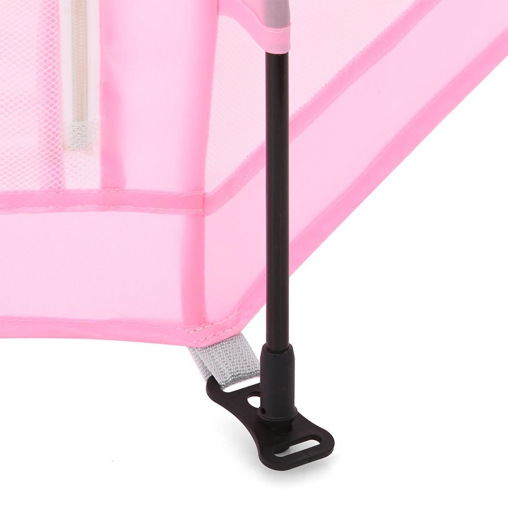 Палатка автоматическая MR 1512 с сетчатыми стенками и ковриком 146х127х110 см Розовый - фото 5 Палатка автоматическая MR 1512 с сетчатыми стенками и ковриком 146х127х110 см Розовый - фото 5