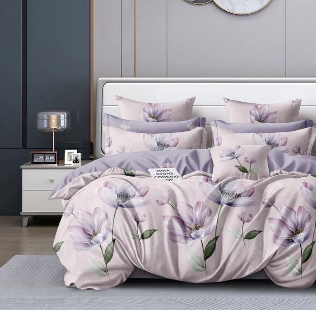 Комплект постільної білизни Мальва Бязь євро 200x220 см 70х70 см/2 шт. (Н0909)