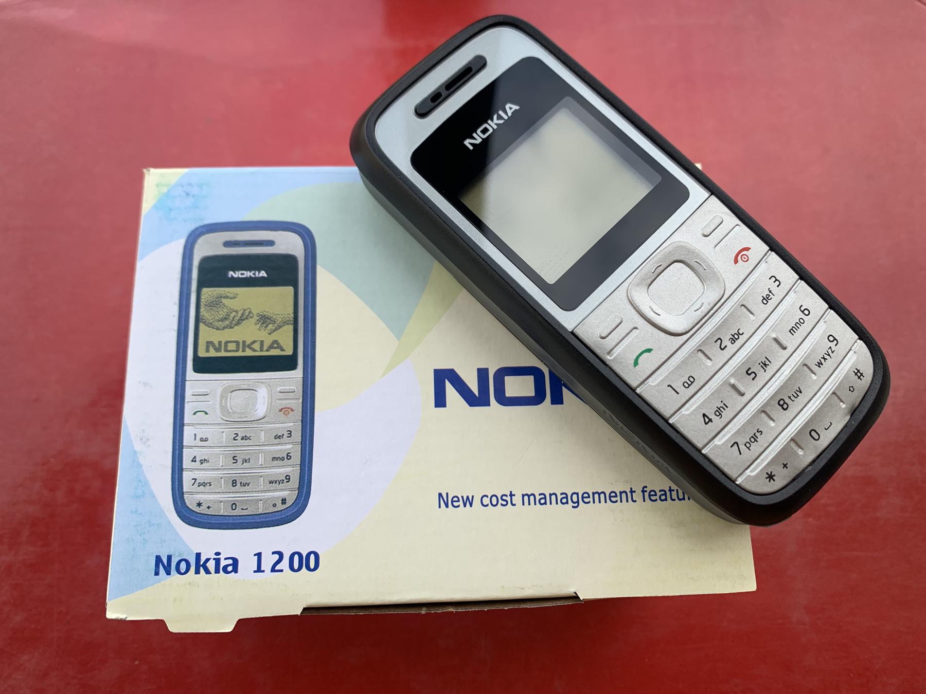 Мобильный телефон Nokia 1200 монохромный - фото 2