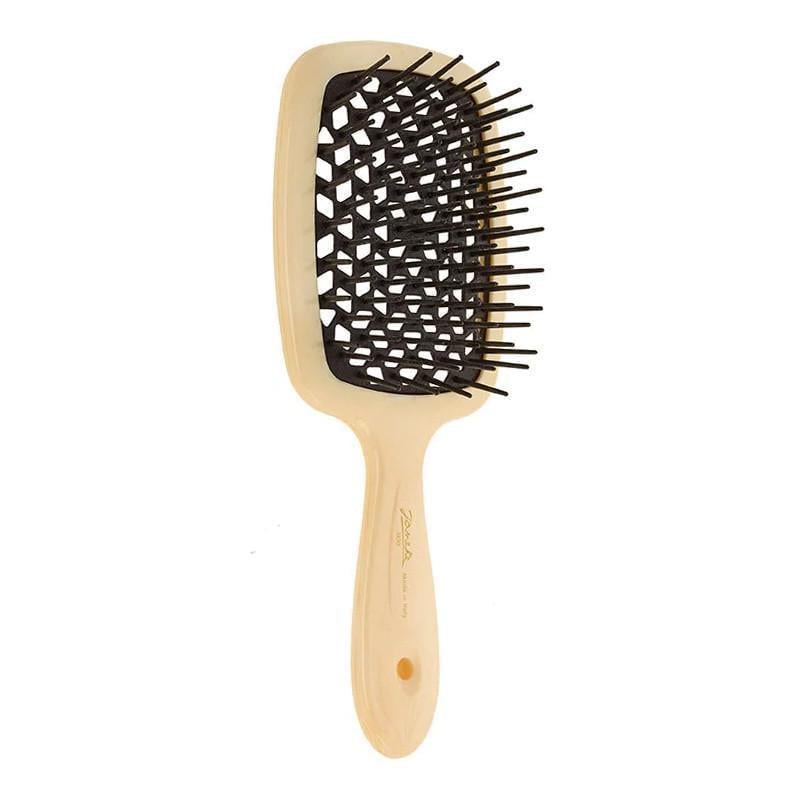 Расческа JANEKE SUPER BRUSH Пастельно-желтый с черным (2681013258)