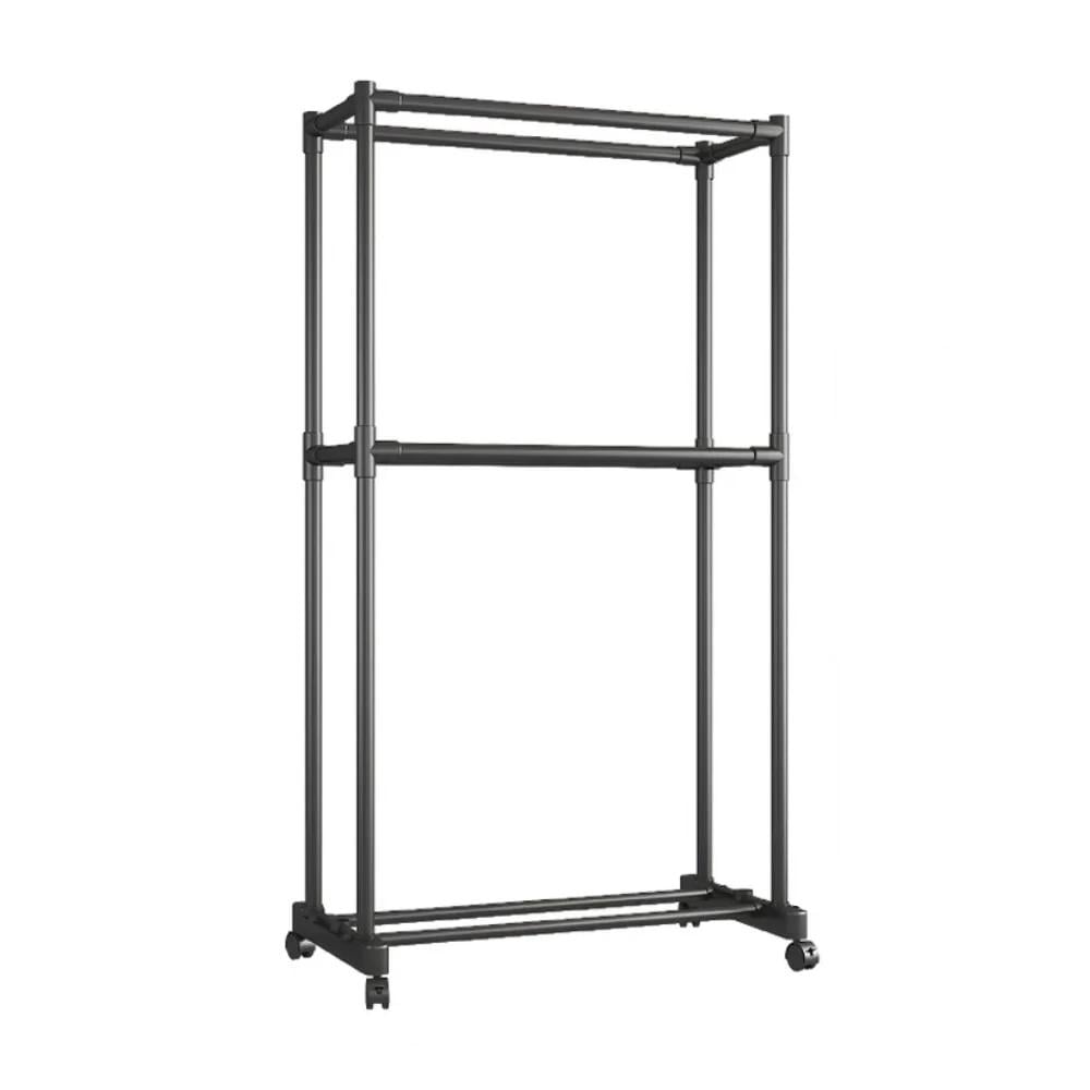 Стійка для одягу та взуття Clothes Rack Double CR-14 подвійна Чорний (SS-19)