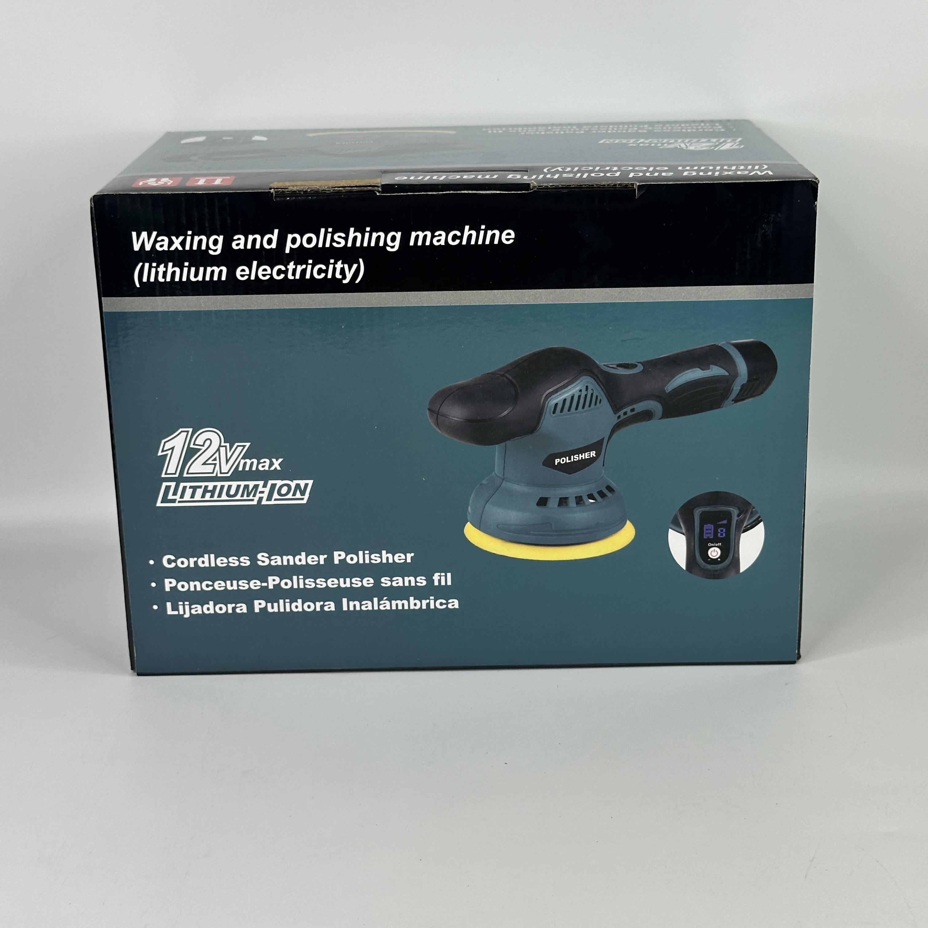 Полировочная машина Waxing Polisher аккумуляторная с насадками 380W (H1-POL2) - фото 12 Полировочная машина Waxing Polisher аккумуляторная с насадками 380W (H1-POL2) - фото 12