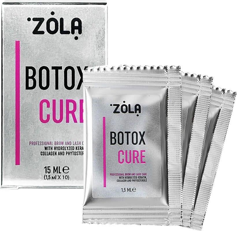 Ботокс Zola Botox Cure для брів та вій 1,5 мл х 10 шт.