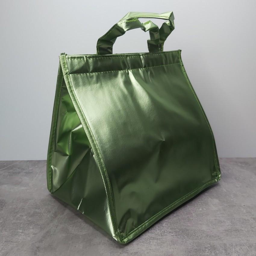 Термосумка на липучке Stenson R26903 29x29x22 см Зеленый (1961189267)