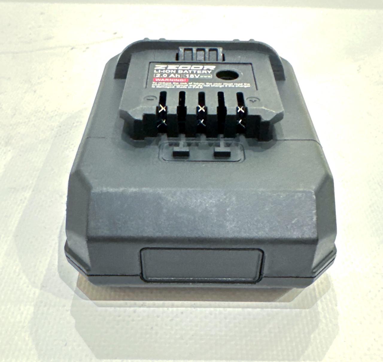 Акумулятор для шурупокрута Zegor BL-2120 18V 2Ah Li-ion (2374130751) - фото 3 Акумулятор для шурупокрута Zegor BL-2120 18V 2Ah Li-ion (2374130751) - фото 3