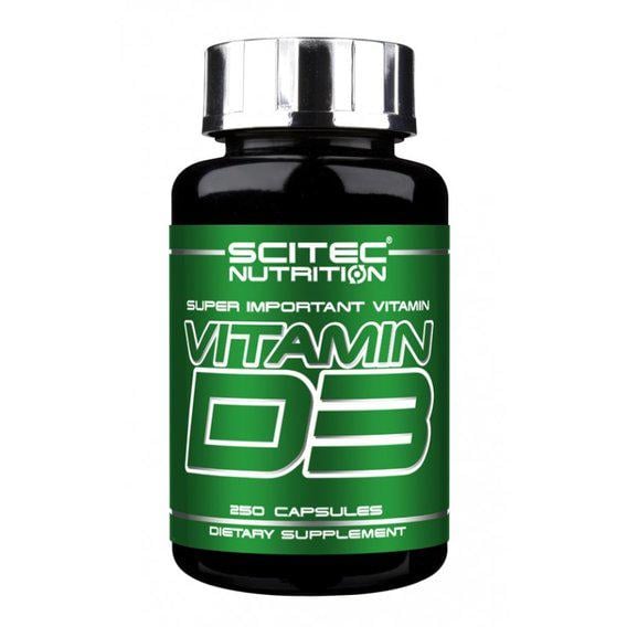 Витамин D для спорта Scitec Nutrition Vitamin D3 250 капсул