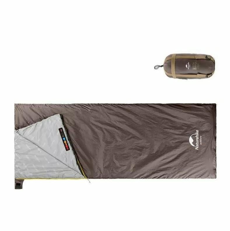 Спальник-одеяло Naturehike Summer LW180 XL NH21MSD09 левосторонний Brown (599134)