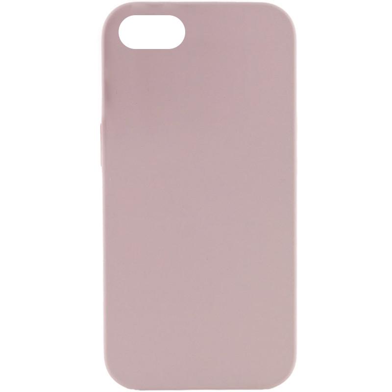 Протиударний Чохол Silicone Case Full Protective (AA) NO LOGO для Apple iPhone SE (2020) Сірий/Lavender