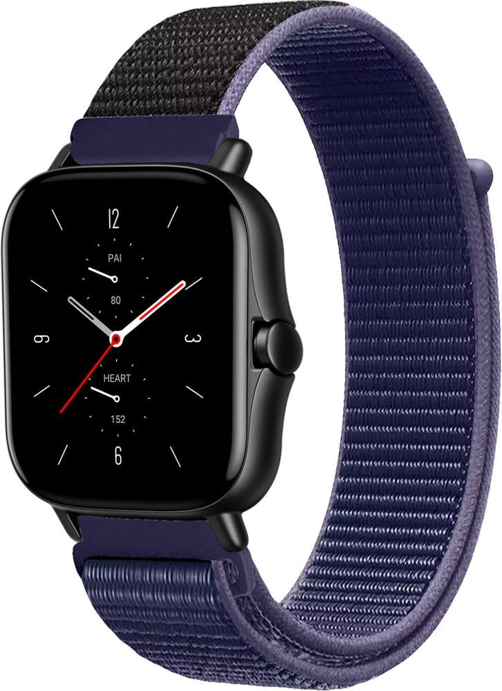 Ремешок нейлоновый Sport Loop для Amazfit GTS 2e Midnight Blue (15028-4D)