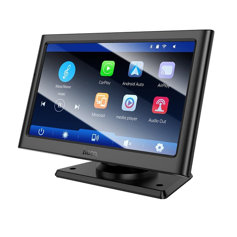 Монітор для авто Hoco HU2 Imogen 7-inch car wireless portable screen Black (34602780)