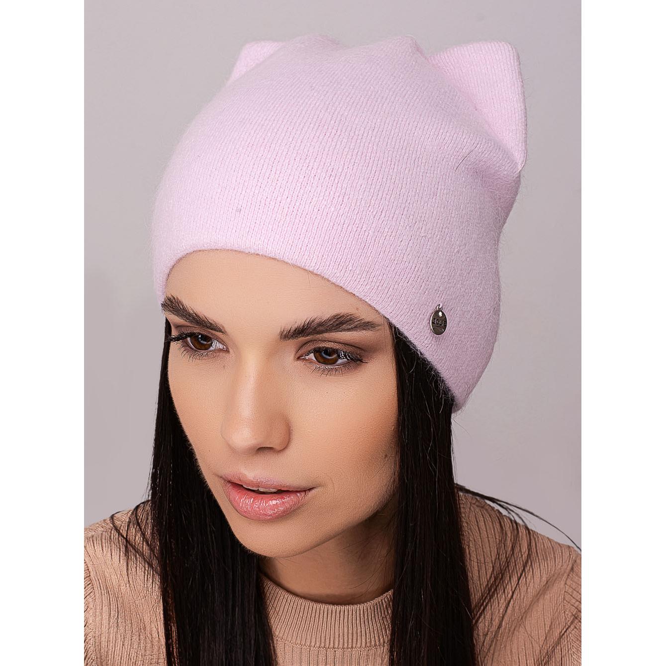 Шапка-кошка женская Leks БАГИРА ангоровая утепленная флисом с ушками без отворота one size Лотос (280618) - фото 1 Шапка-кошка женская Leks БАГИРА ангоровая утепленная флисом с ушками без отворота one size Лотос (280618) - фото 1