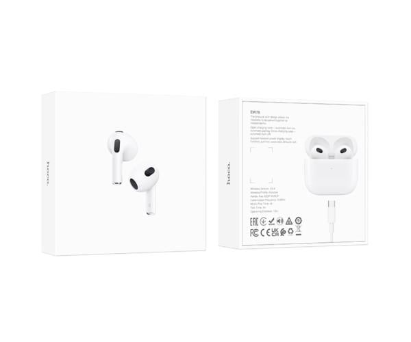 Наушники Bluetooth Hoco EW76 True wireless stereo headset White - фото 8 Наушники Bluetooth Hoco EW76 True wireless stereo headset White - фото 8