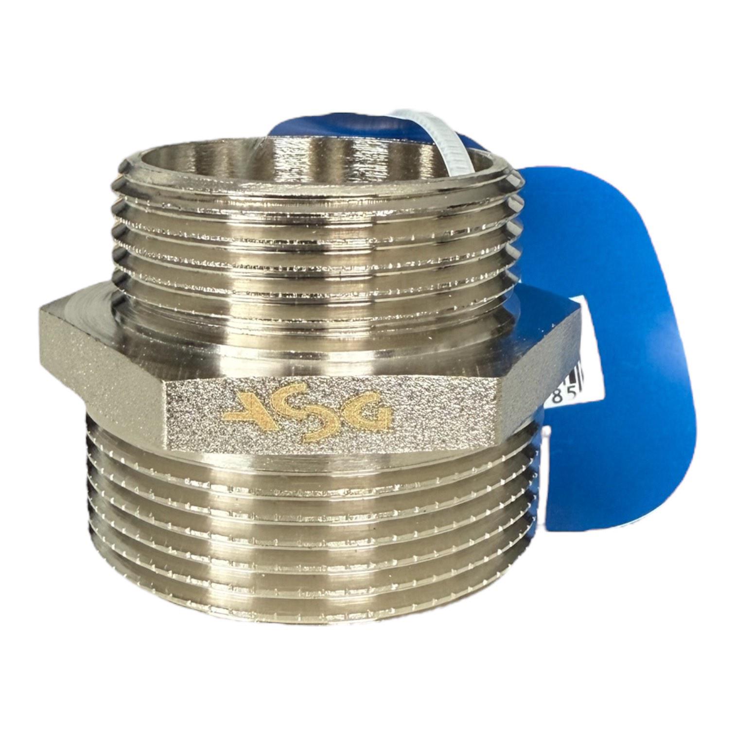Ниппель редукционный ASG 2"х 1 1/2" никель (00-00009519)