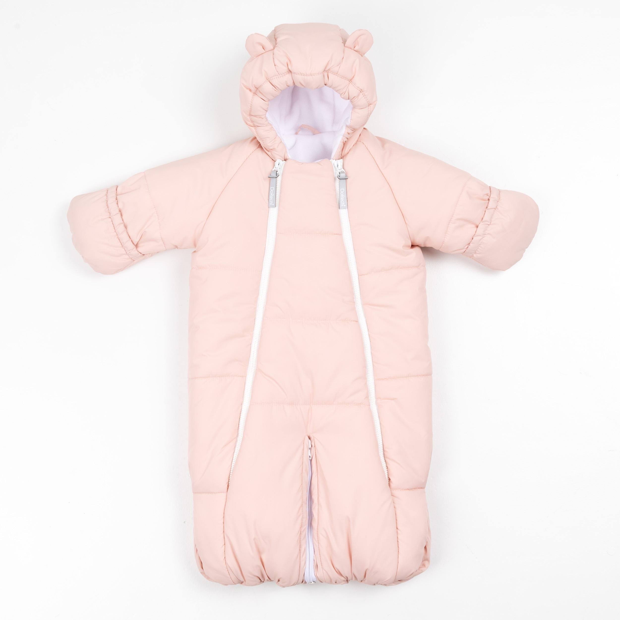 Комбинезон детский зимний DoRechi Дискавери 56-74 см Розовый (4521)