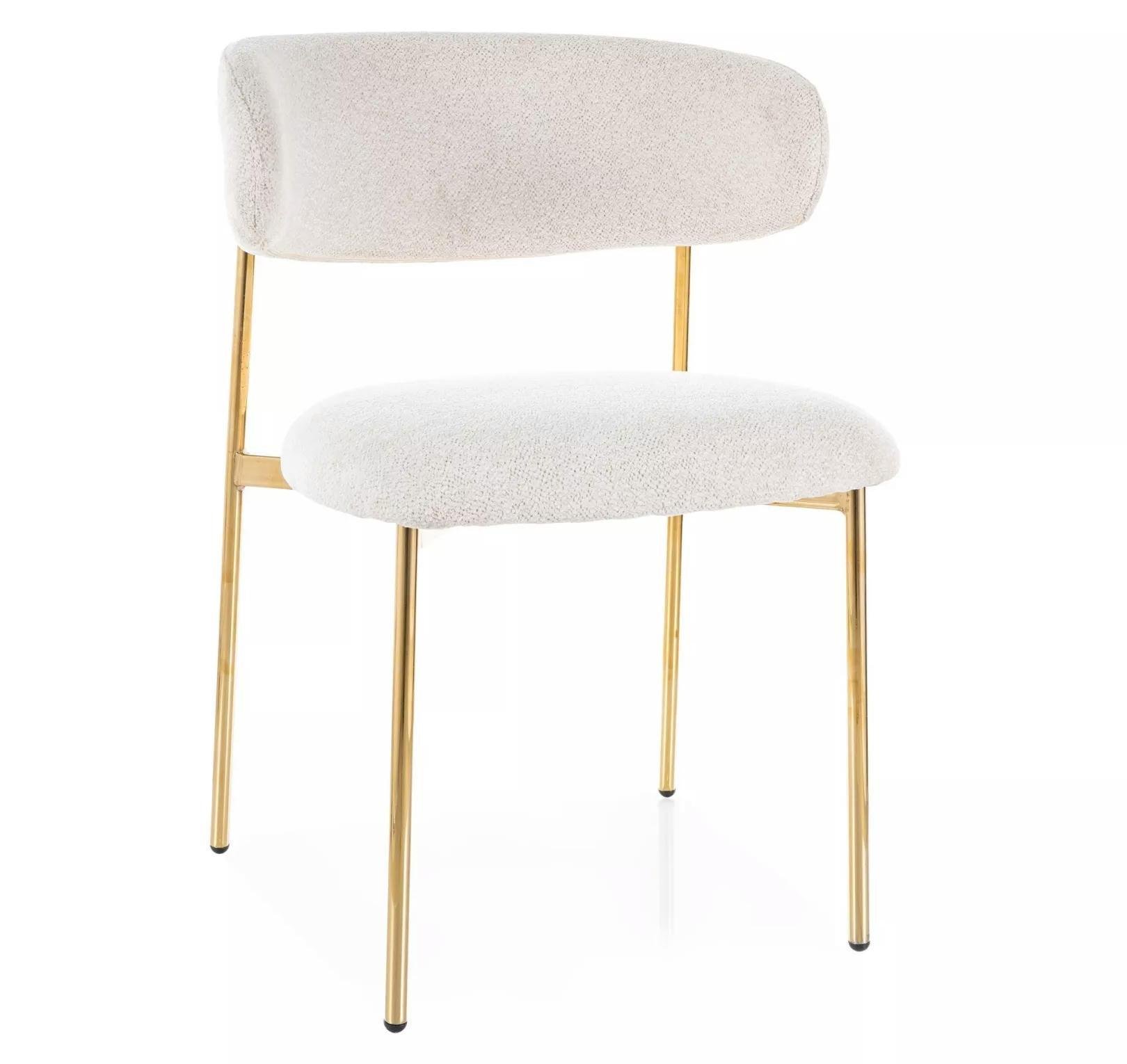 Стул кухонный Signal ELTON RAVEN Золотой/Бежевый (22ELTONRZLBE) - фото 1