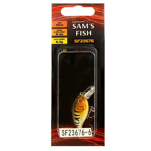 Воблер Stenson SF23676-6 55 мм 10 шт. (NA001096)