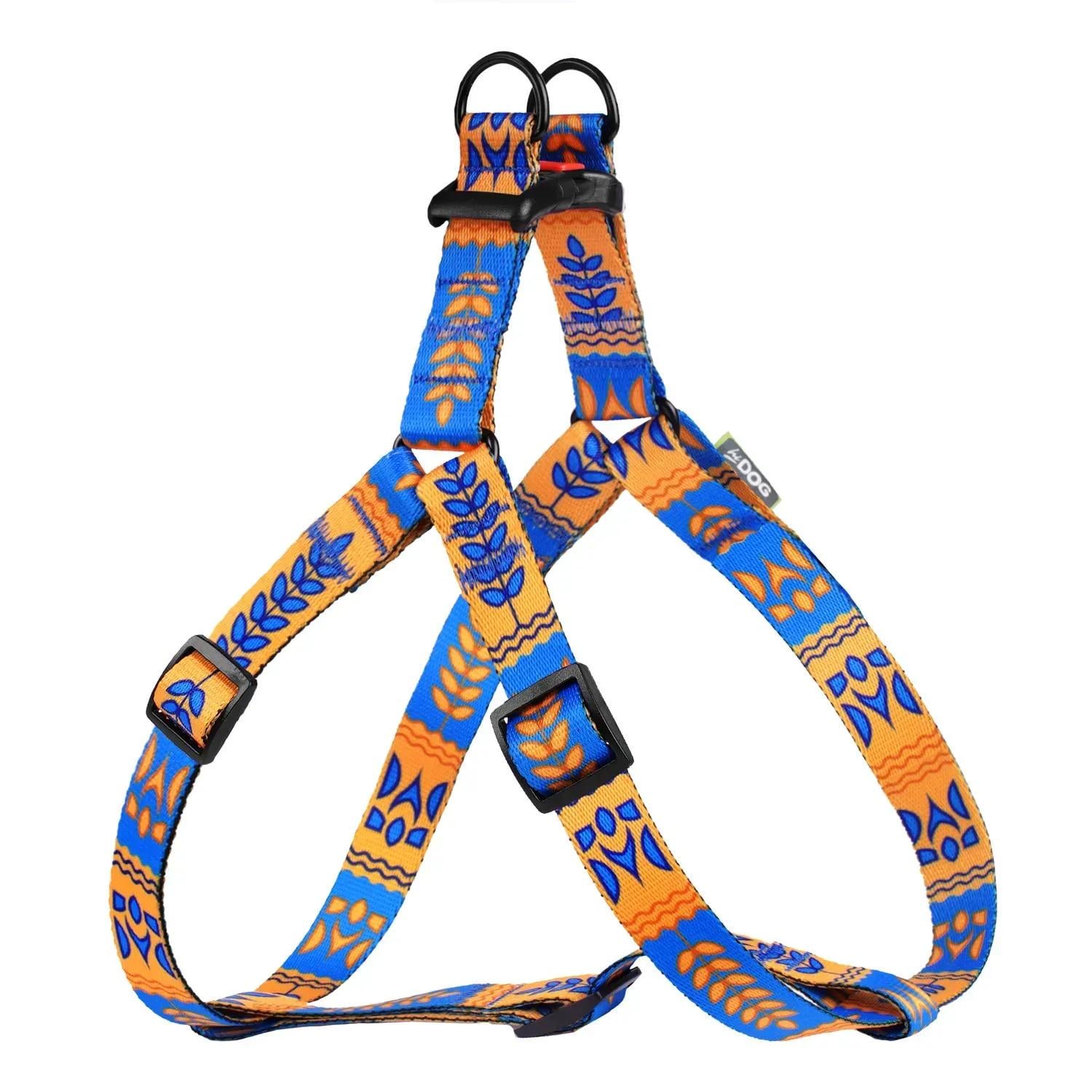 Шлей ТМ HiDog Колосок M обхват грудной клетки 45-64 см ширина 20 мм