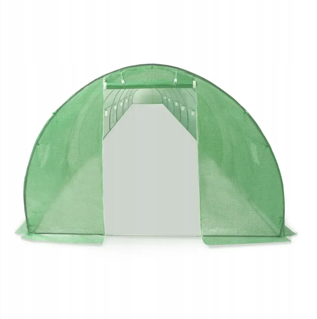 Теплица арочная под пленку с окнами VOLSO POLSKA 12х3х2 м Зеленый - фото 2 Теплица арочная под пленку с окнами VOLSO POLSKA 12х3х2 м Зеленый - фото 2