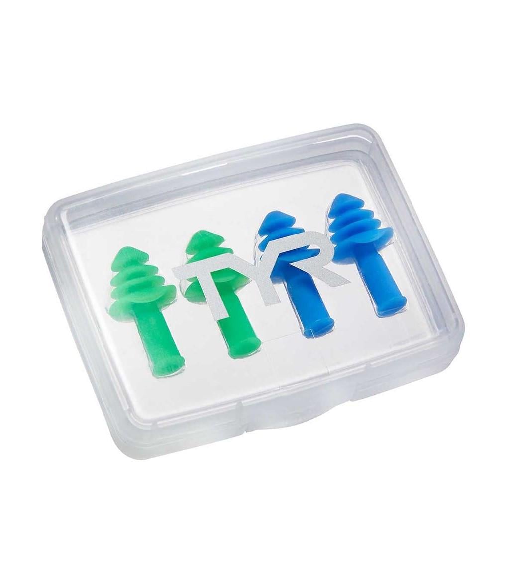 Беруши TYR Ergo Flex Ear Plugs 4 шт. Blue/Green (LERFL4PK)