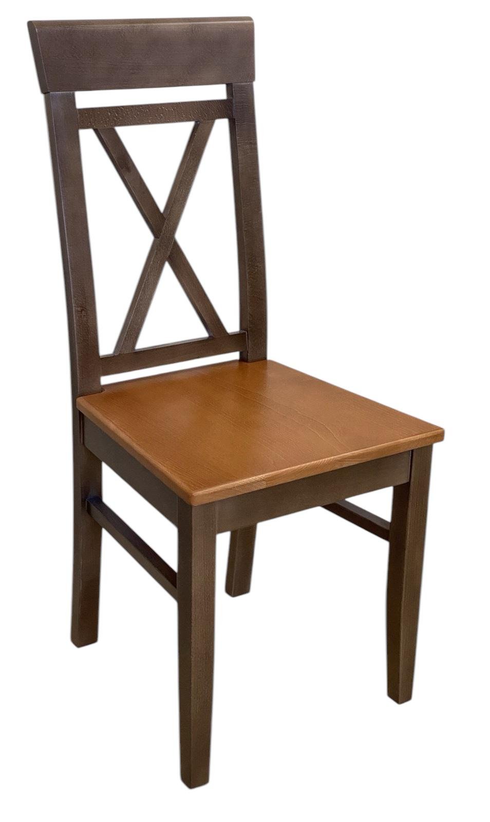 Стул обеденный Скиф ЖУР-18 деревянный Дуб/Кальвадос (25737086) Стул обеденный Скиф ЖУР-18 деревянный Дуб/Кальвадос (25737086)