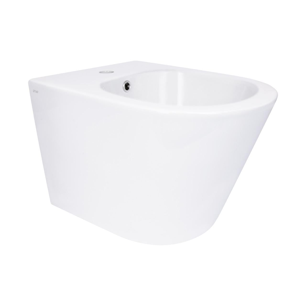 Біде підвісне Qtap Swan 485х360х320 мм White (QT16555379W)
