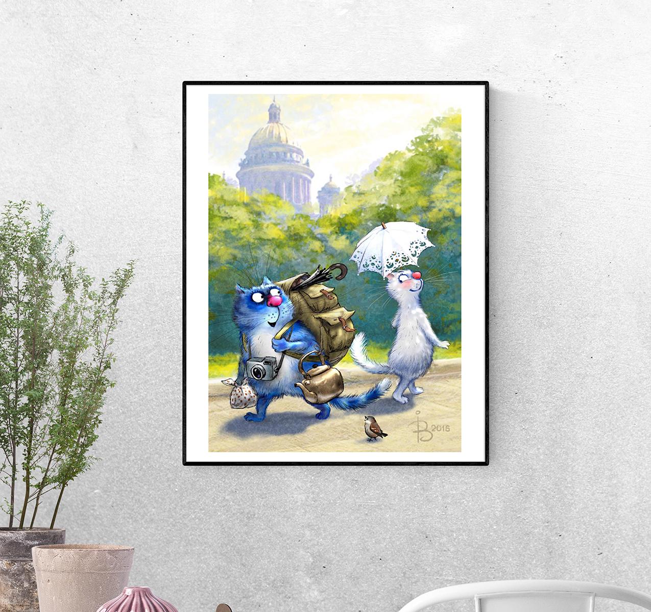 Постер Я оглянулся посмотреть ..... формат А-3