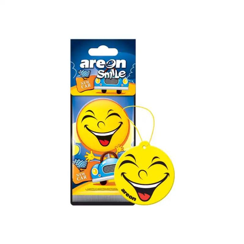 Ароматизатор Areon Smile Новая машина картонная подвеска (077694)