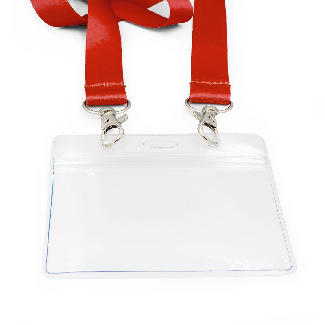 Бейдж с шнурком Ardix DUO-020 10 шт. Красный (07-034-RD)