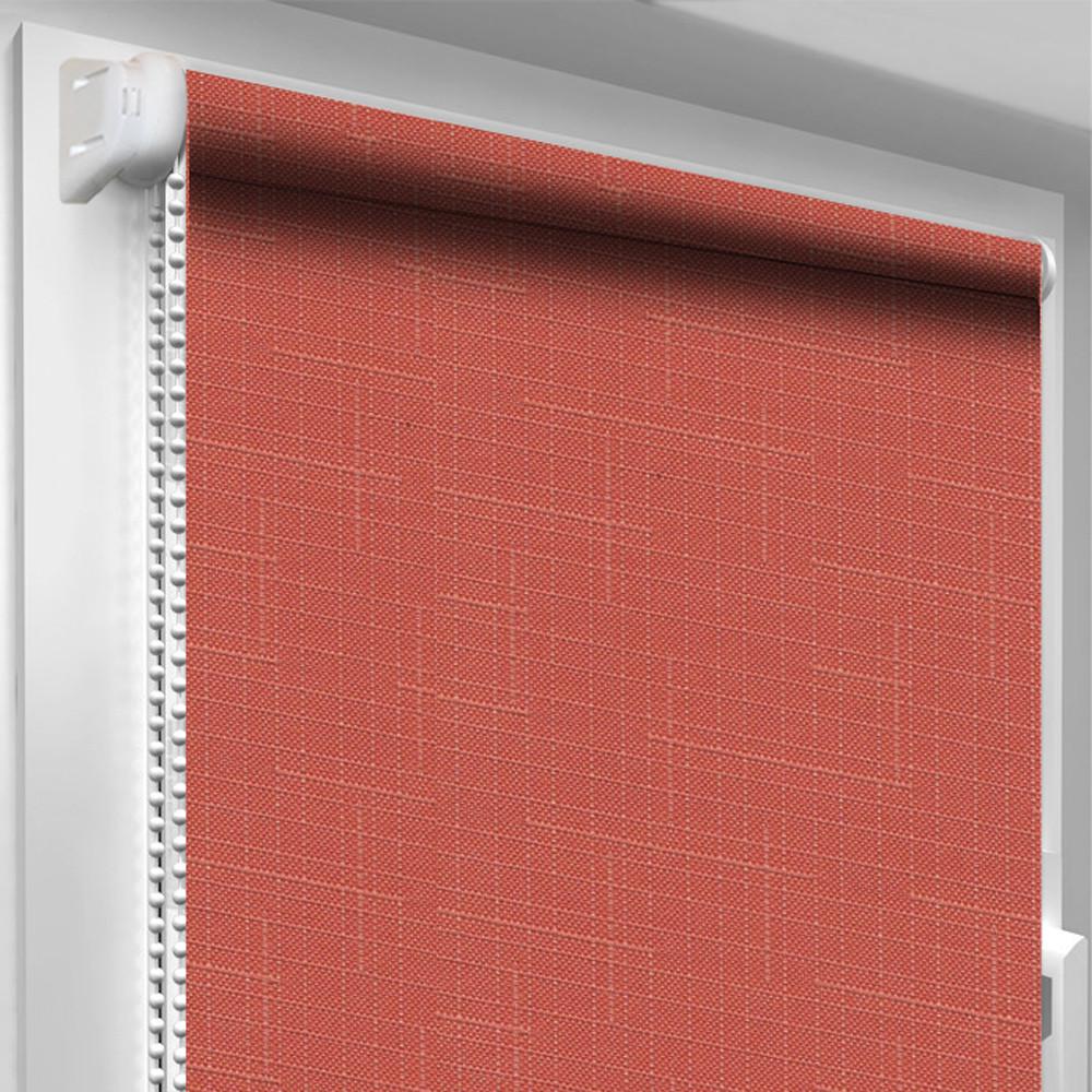 Рулонна штора DECO SHARM Льон 860 450х1700 мм Кораловий (1212772)