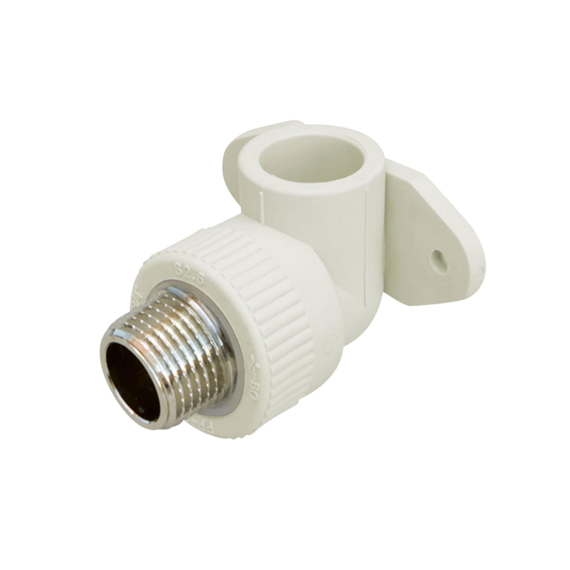 Кутник 90° Blue Ocean BOETE12502XXX PPR пайка-зовнішня 25x3/4" (73843)