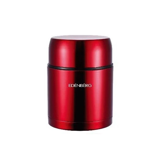 Термос вакуумный металлический Edenberg 500 мл Красный (EB-3508) - фото 1 Термос вакуумный металлический Edenberg 500 мл Красный (EB-3508) - фото 1