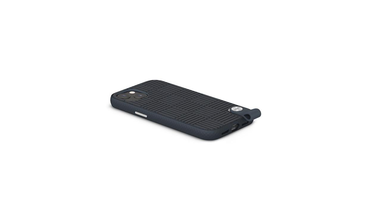 Чохол накладка Moshi Altra Slim Hardshell Case with Wrist Strap for iPhone 13 Mini, Midnight Blue (99MO117531) - фото 3