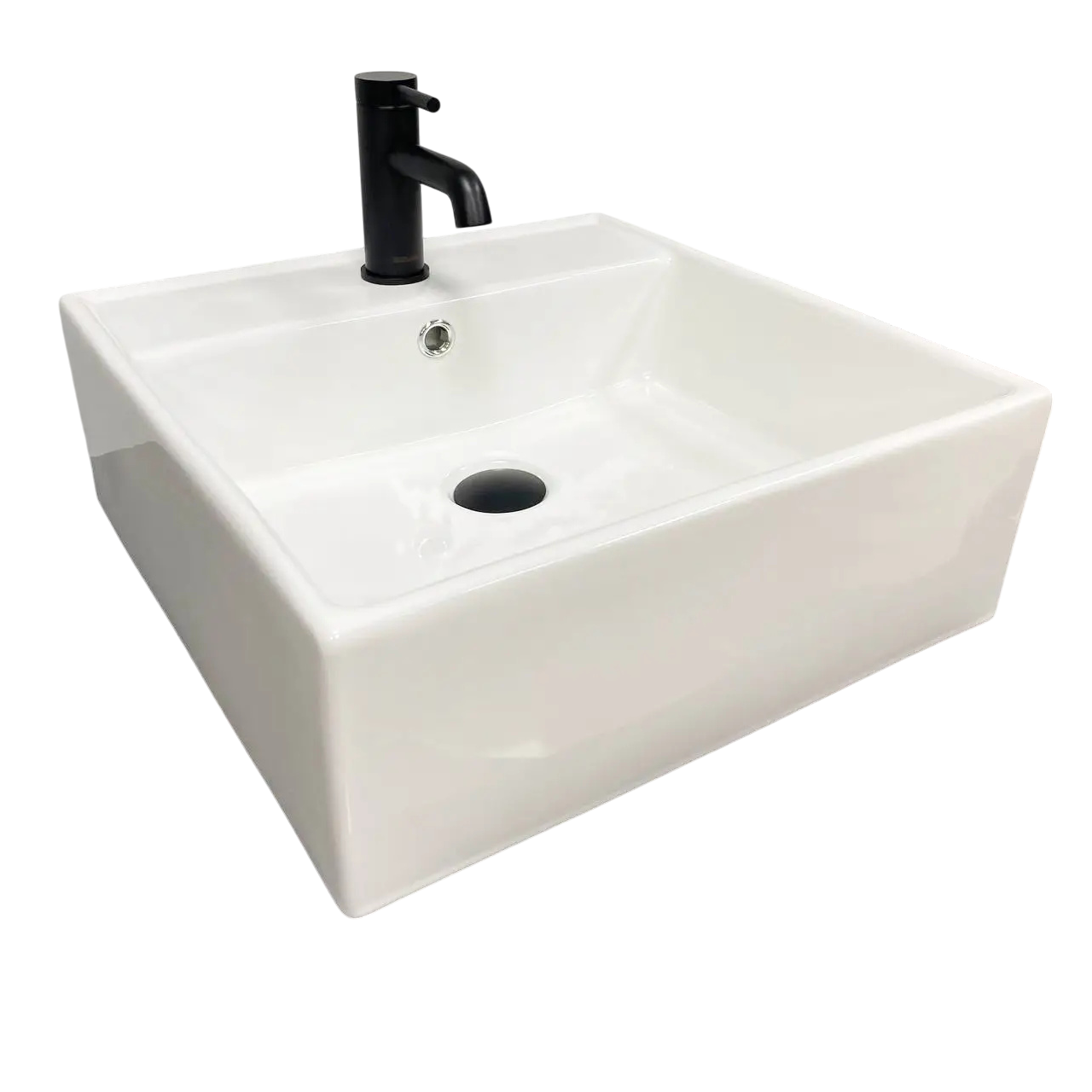 Раковина подвесная VBI Teramo квадратная 465x470 мм Белый (RM-VBI-014701)