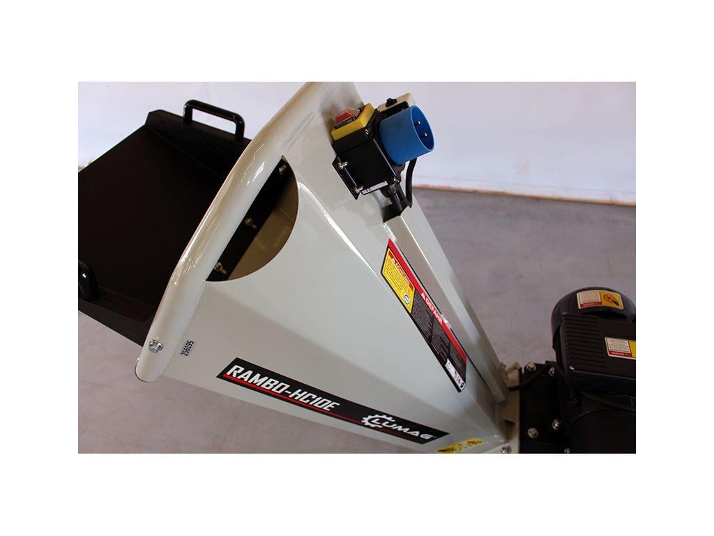Подрібнювач садовий Lumag RAMBO-HC10E 2,2 кВт 230 В (RAMBO HC10E) - фото 2
