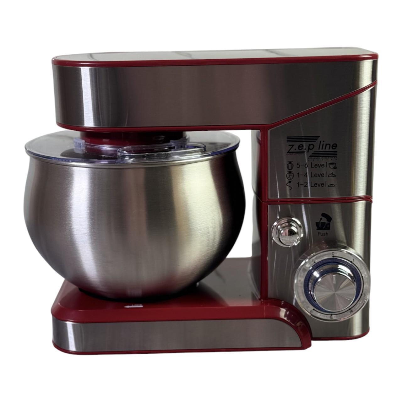 Тістоміс стаціонарний Zepline ZP-105 з комплектом насадок та захисною кришкою 3500 Вт 6 л (є193) - фото 10 Тістоміс стаціонарний Zepline ZP-105 з комплектом насадок та захисною кришкою 3500 Вт 6 л (є193) - фото 10