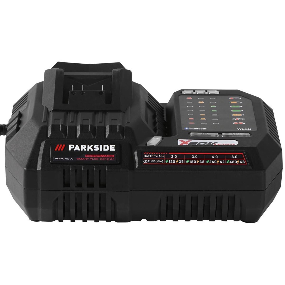 Зарядное устройство для аккумуляторов PARKSIDE Performance PLGS 2012 A1 300 Вт с Bluetooth (2986641792) Зарядное устройство для аккумуляторов PARKSIDE Performance PLGS 2012 A1 300 Вт с Bluetooth (2986641792)