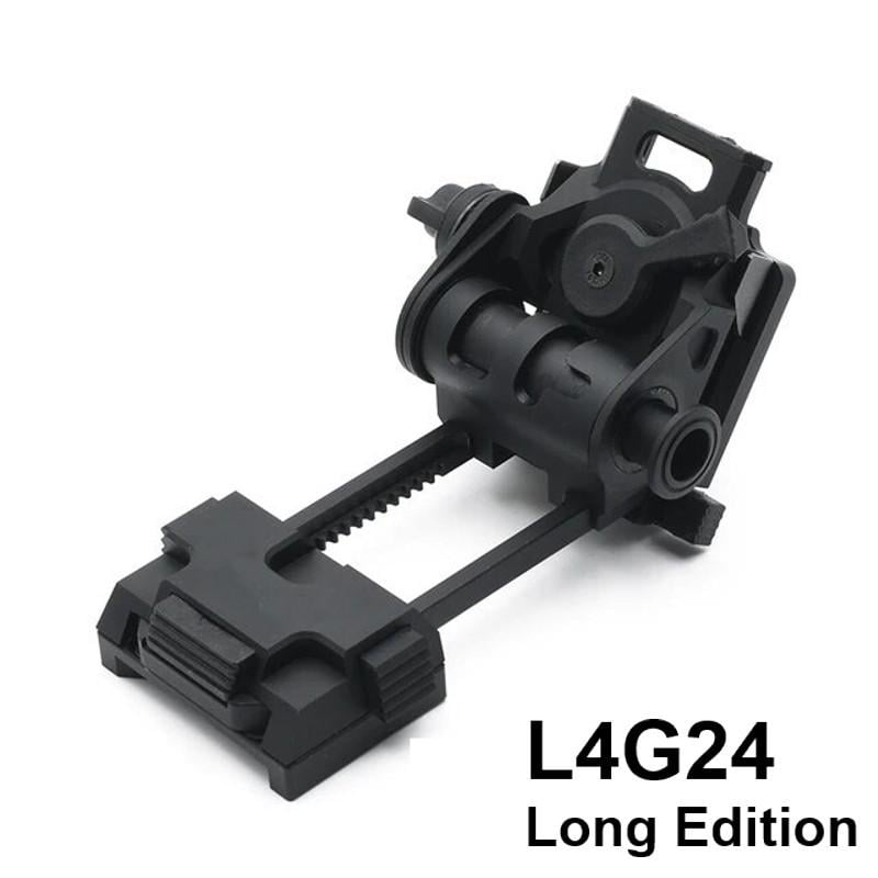 NVG-кріплення для ПНО DOVETAIL Ластівчин хвіст L4G24 long edition Чорний (100981-L) - фото 2 NVG-кріплення для ПНО DOVETAIL Ластівчин хвіст L4G24 long edition Чорний (100981-L) - фото 2