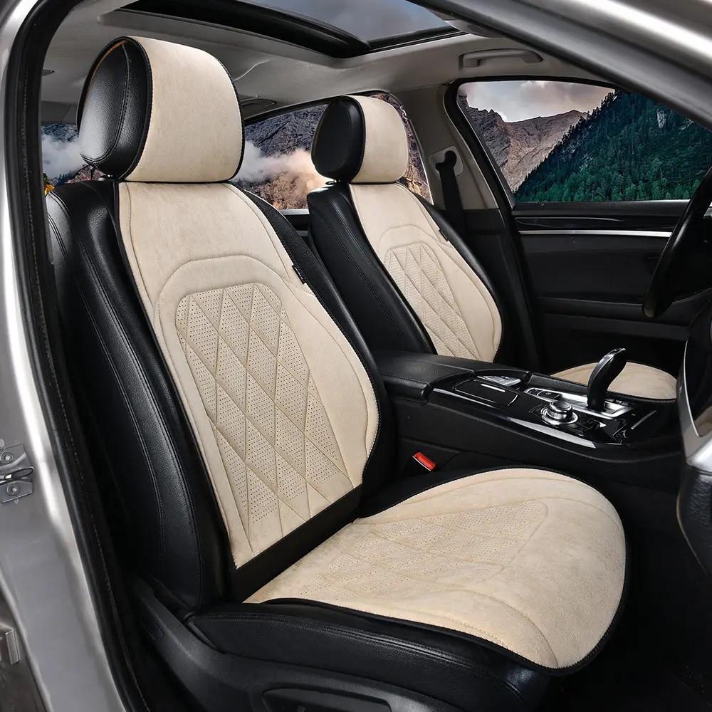 Накидки з алькантари на сидіння авто Elegant Parma EL 700 704 передні з перфорацією Бежевий (2518246993) Накидки з алькантари на сидіння авто Elegant Parma EL 700 704 передні з перфорацією Бежевий (2518246993)