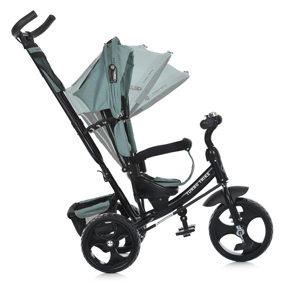 Дитячий велосипед триколісний Turbo Trike MT 1005 EVA Мʼятний (422063640) - фото 3 Дитячий велосипед триколісний Turbo Trike MT 1005 EVA Мʼятний (422063640) - фото 3