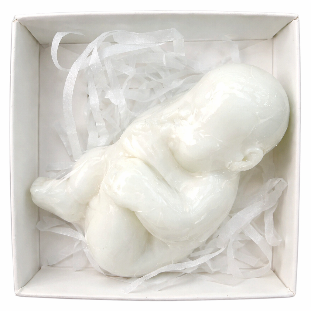 Мыло сувенирное фигурное Младенец с ножкой во рту Белый Мыло сувенирное фигурное Младенец с ножкой во рту Белый