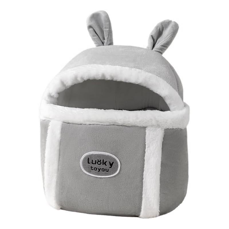 Рюкзак-переноска для котів Hippie dog 2308SXMJ2582HA10 Кролик утеплений з кишенею для рук M Gray (25713976) Рюкзак-переноска для котів Hippie dog 2308SXMJ2582HA10 Кролик утеплений з кишенею для рук M Gray (25713976)
