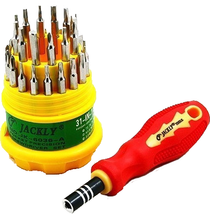 Викрутка-набір бочка 31 од. (51358)