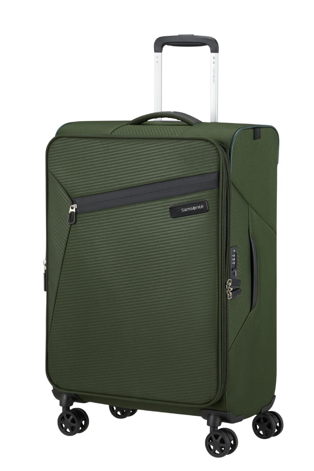 Чемодан Samsonite LITEBEAM 66х43x26/29 см Зеленый (KL7*14004)