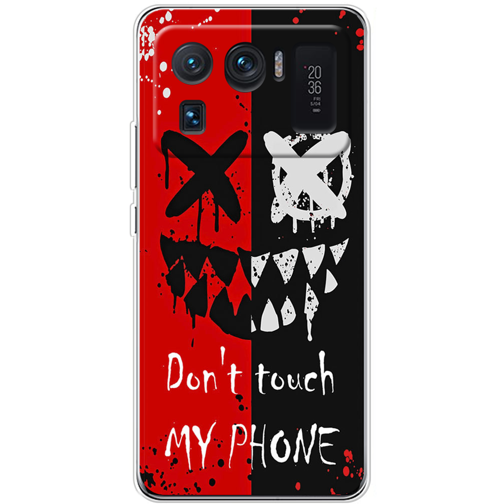 Чехол BoxFace Xiaomi Mi 11 Ultra Bad Smile Прозрачный силикон (44424-up2468-44424)